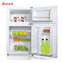 86.9L/3.1CF Home Small Double Door Direct Cooling Refrigerator For America